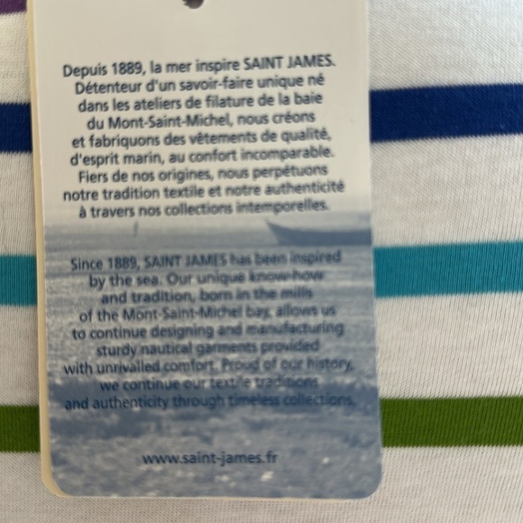 MINQUIERS PRIDE
Rainbow Striped Shirt | Soft Cotton, Small, NWT - Picture 8 of 11